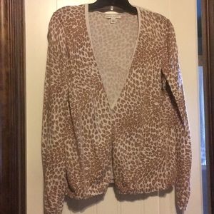 Darling Leopard Banana Republic Cardigan